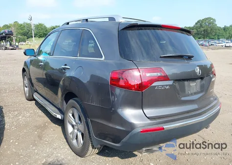 2011 Acura Mdx Technology Package z USA, uszkodzony, nr VIN 2HNYD2H69BH530519